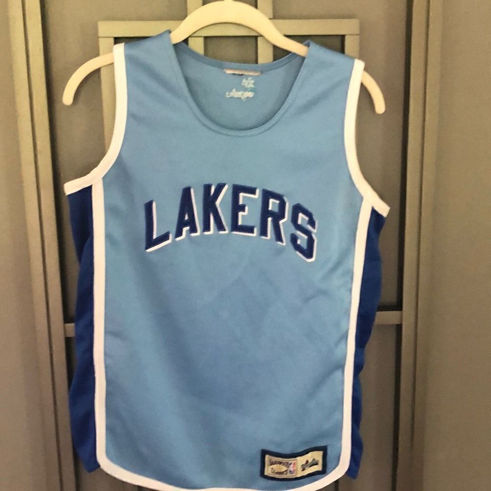 Vintage Los Angeles Lakers Hollywood classics Majestic polyester basketball tank